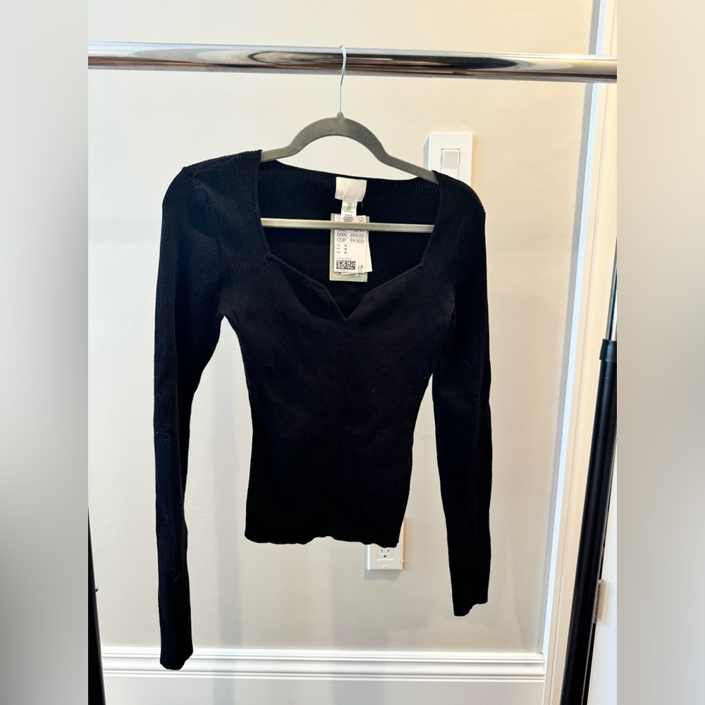 NWT H&M Long Sleeve Top